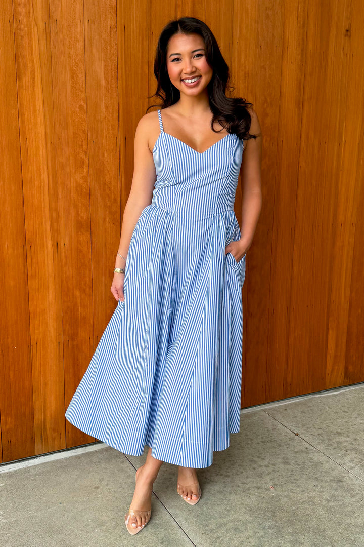 Sightseer Striped Maxi Dress