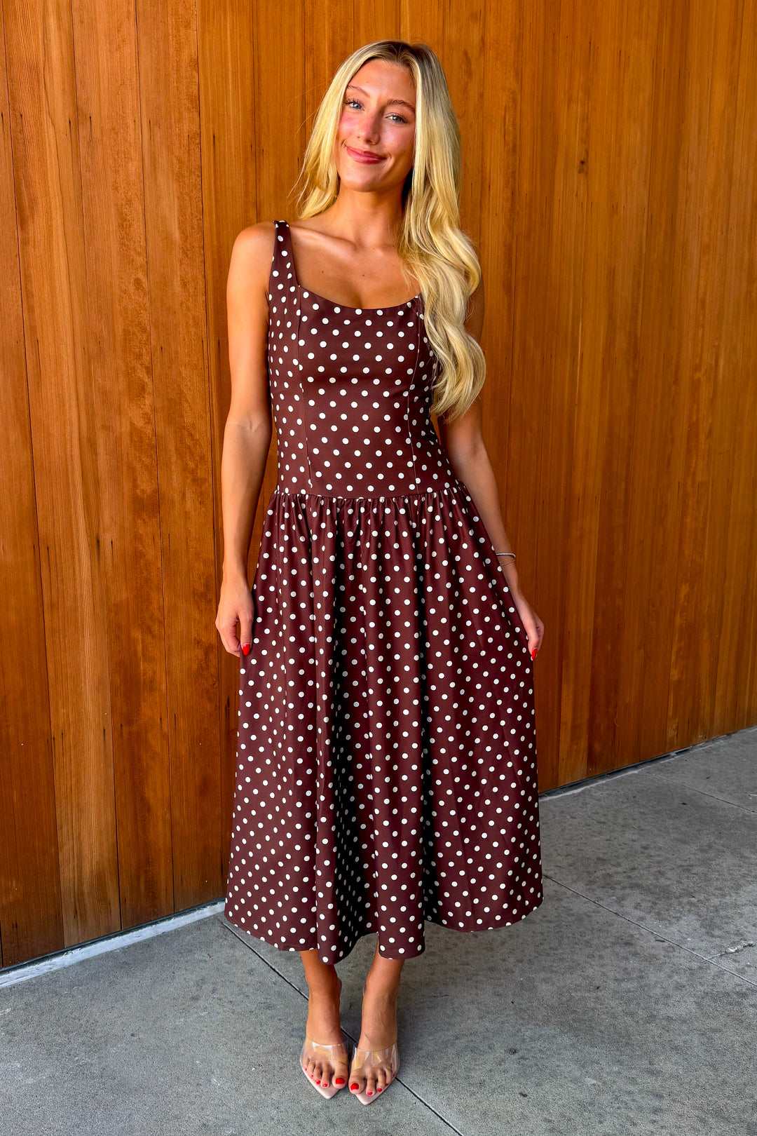 In a New Light Dress