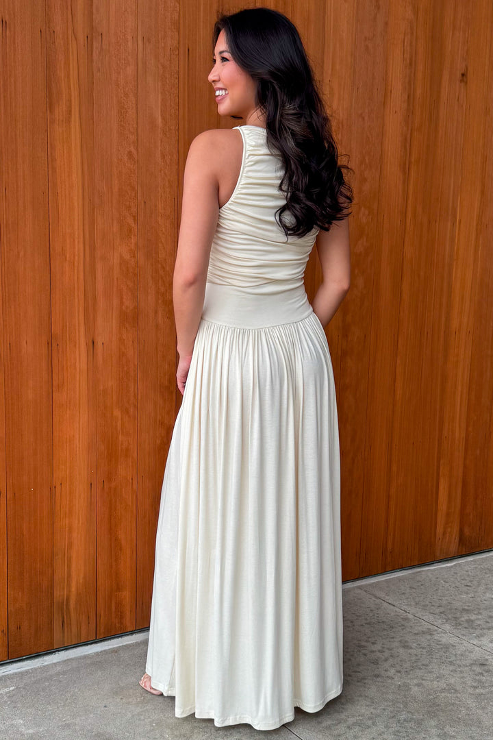 You know Me Maxi Dress - Cream