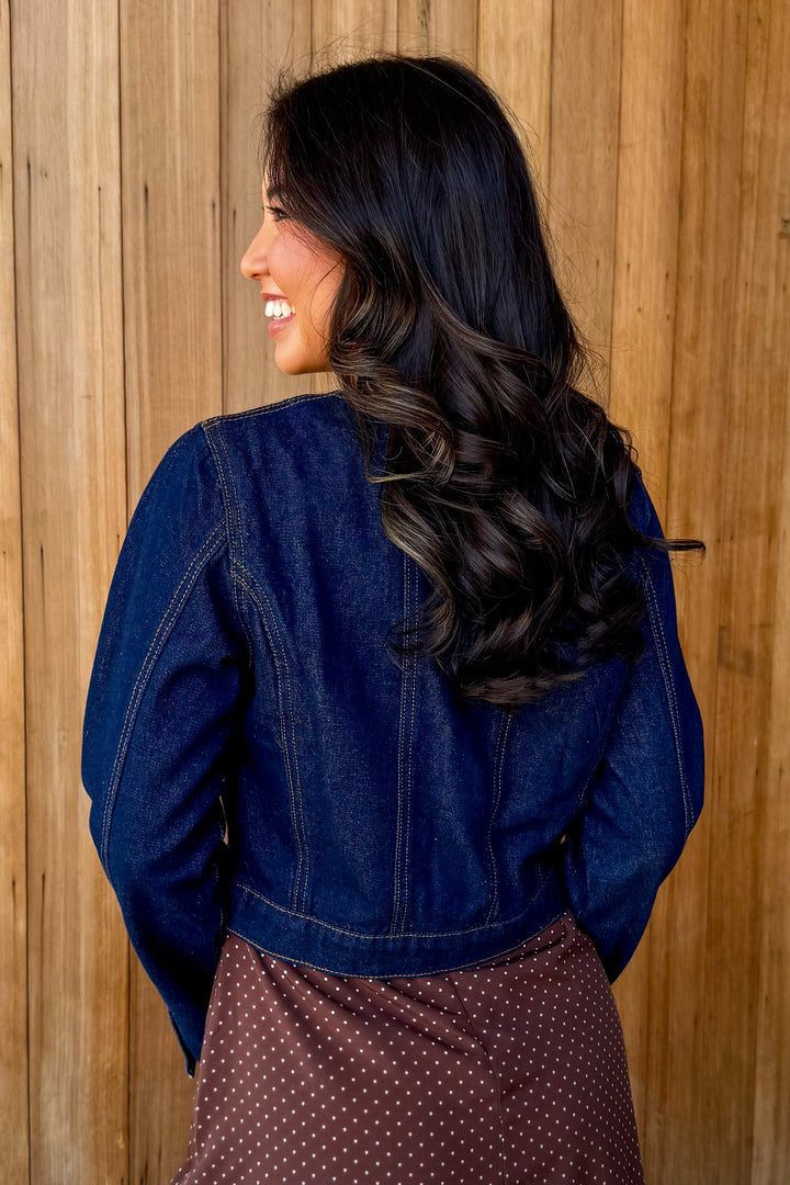 Take A Chance Denim Jacket