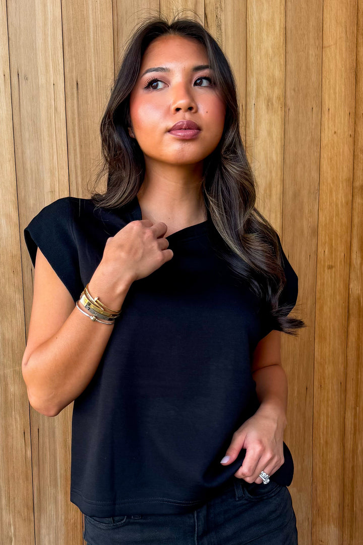 Easy Love Top - Black