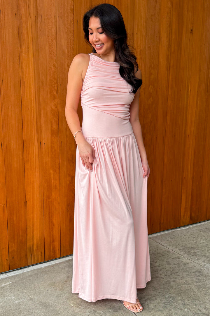 You know Me Maxi Dress - Blush