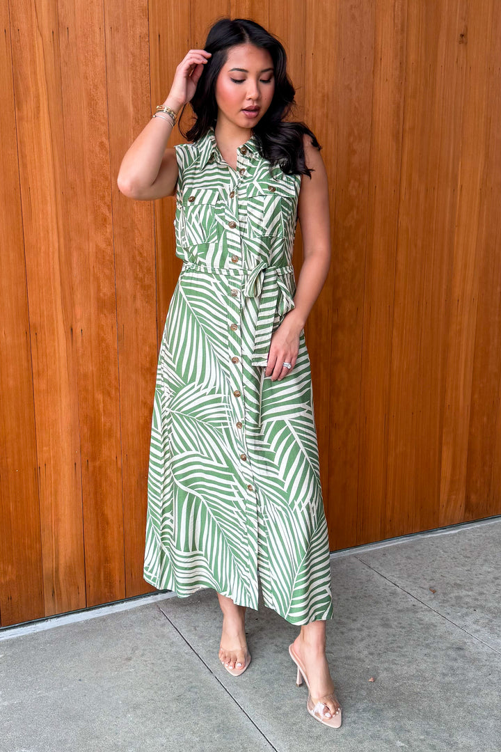 Bold Moves Collared Dress