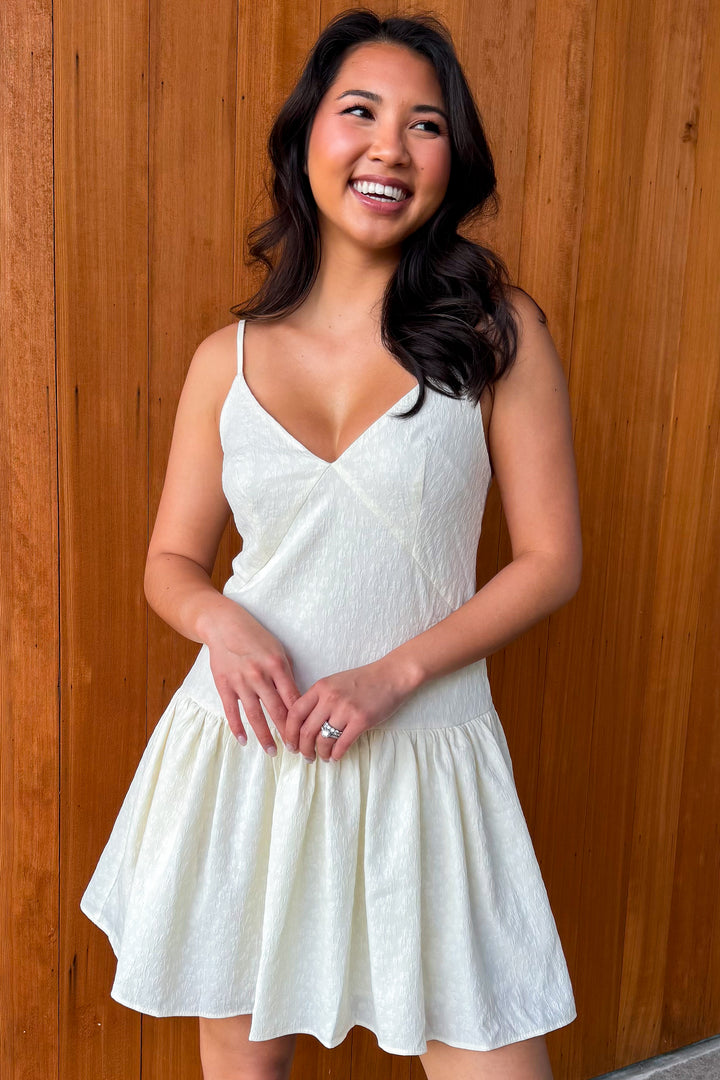 Sweet Embrace Textured Mini Dress