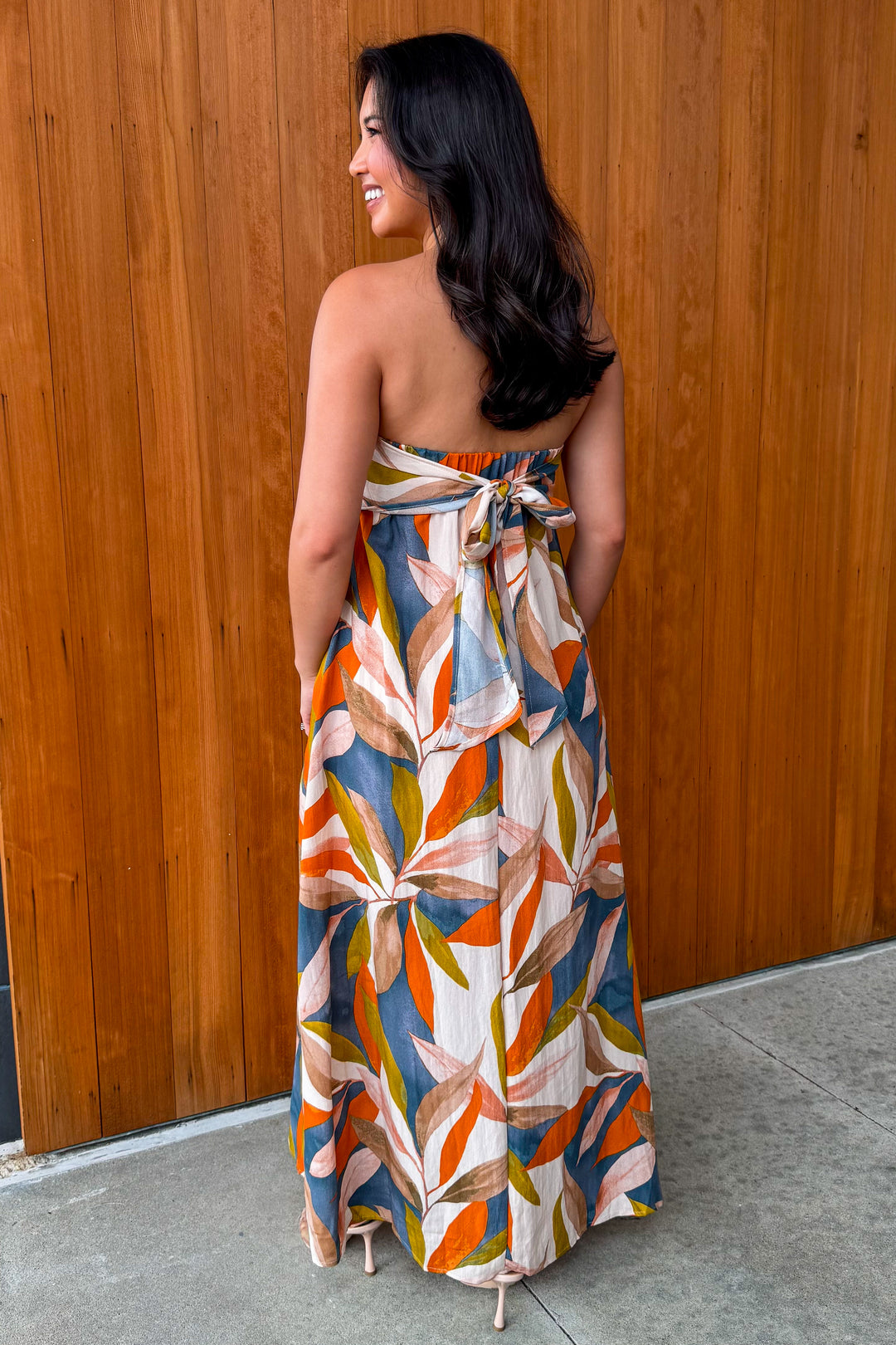 Oasis Bound Strapless Dress