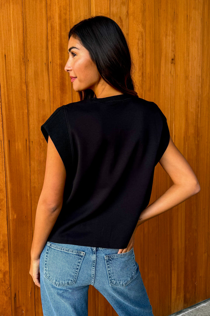 Easy Love Top- Black