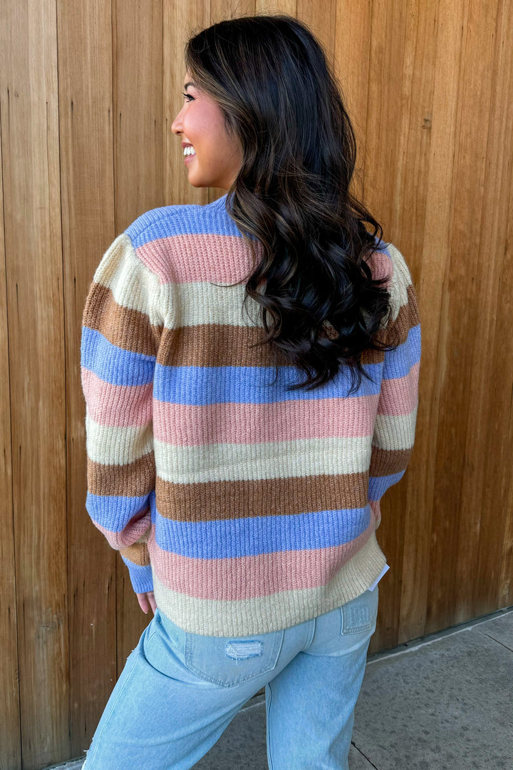 Glimpse of Fresh Air Multicolor Sweater