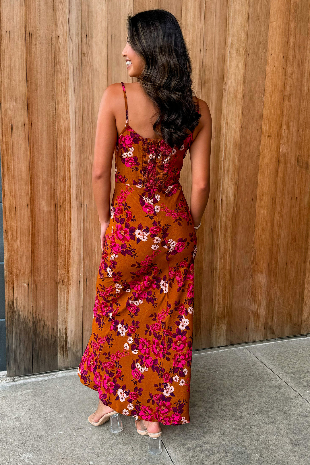 Vintage Garden Maxi Dress