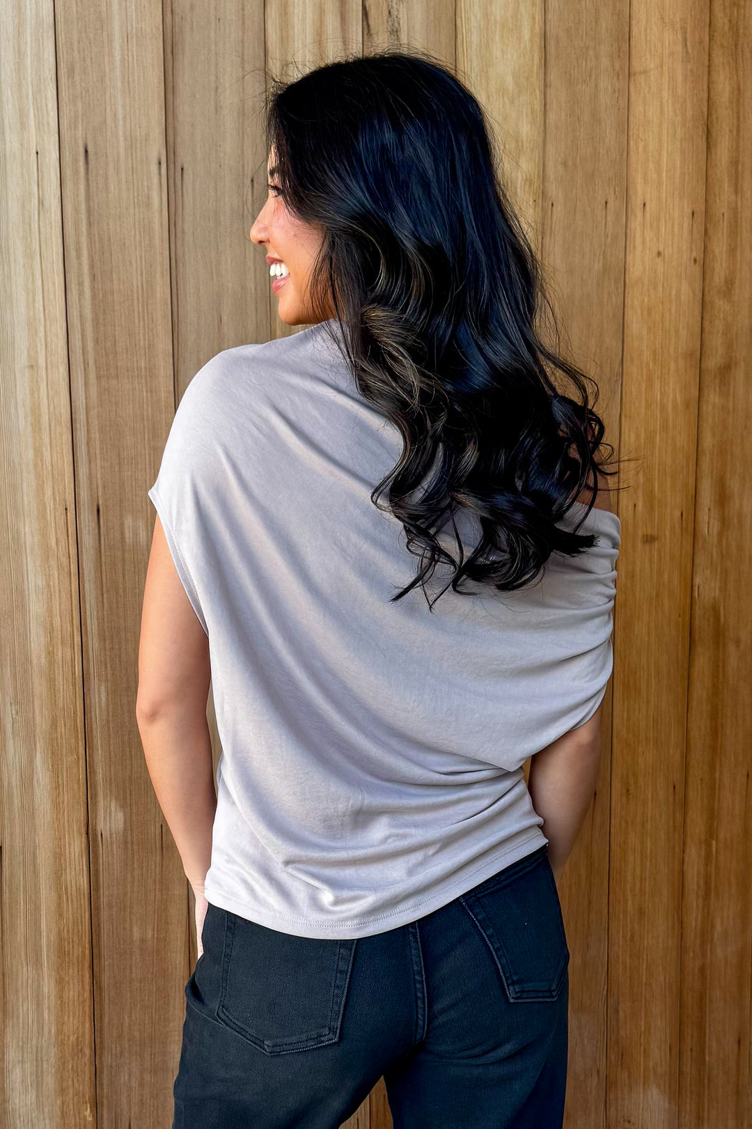 New Obsession Off the Shoulder Top - Birch