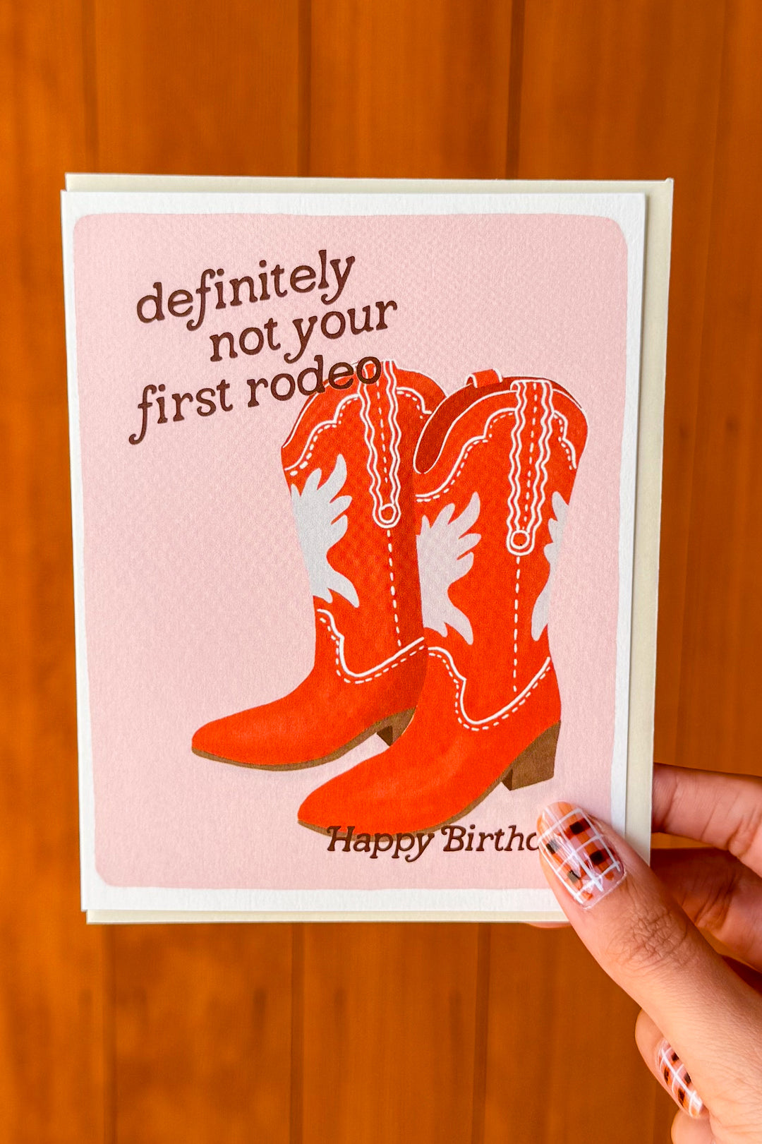 Not Your First Rodeo Birthday Card