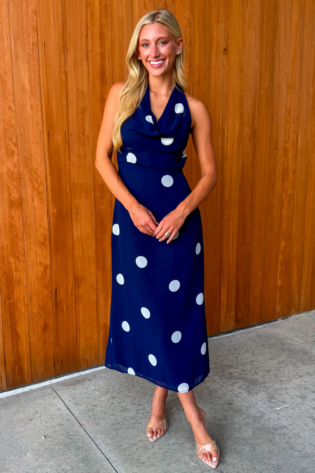 Rare Moments Polka Dot Maxi Dress