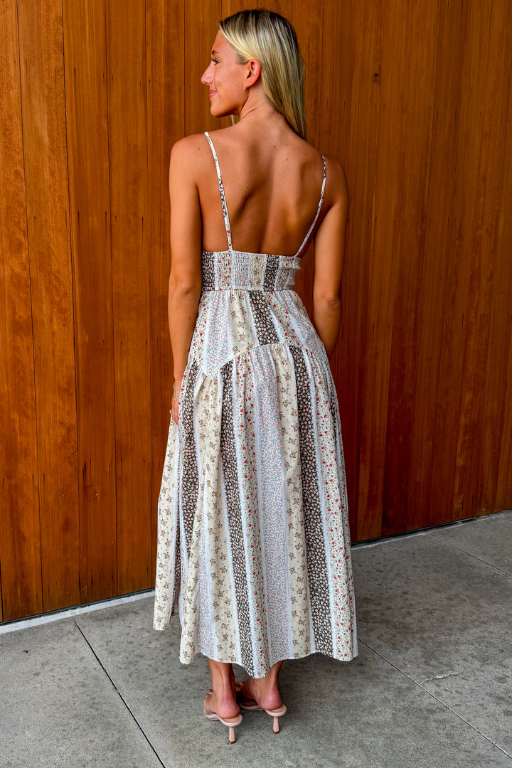 Tender Hearts Floral Maxi Dress