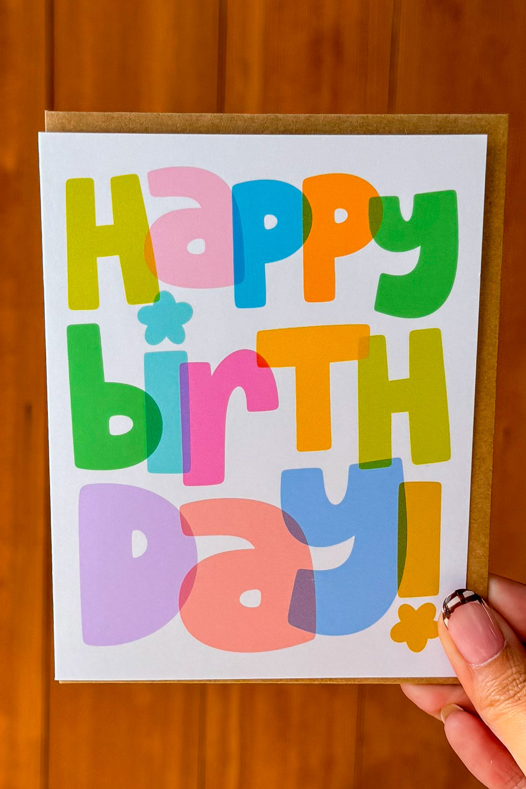 Rainbow Birthday Card