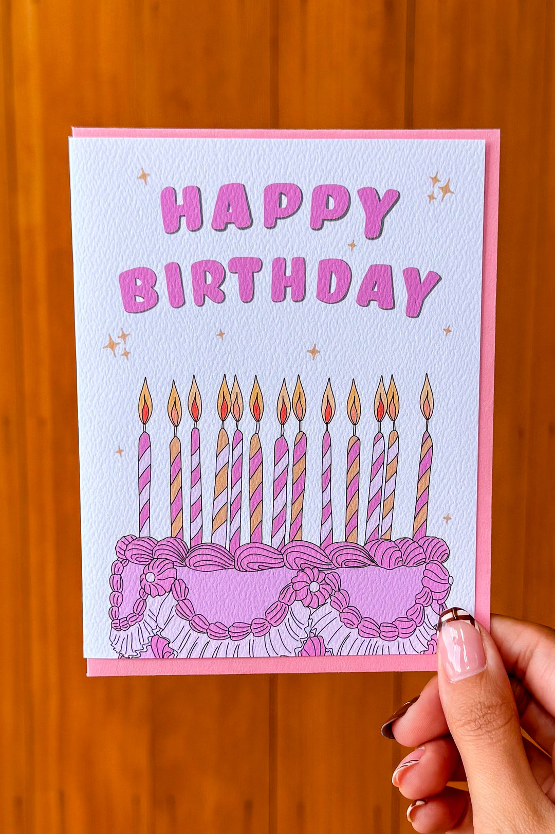 Birthday Candles Card
