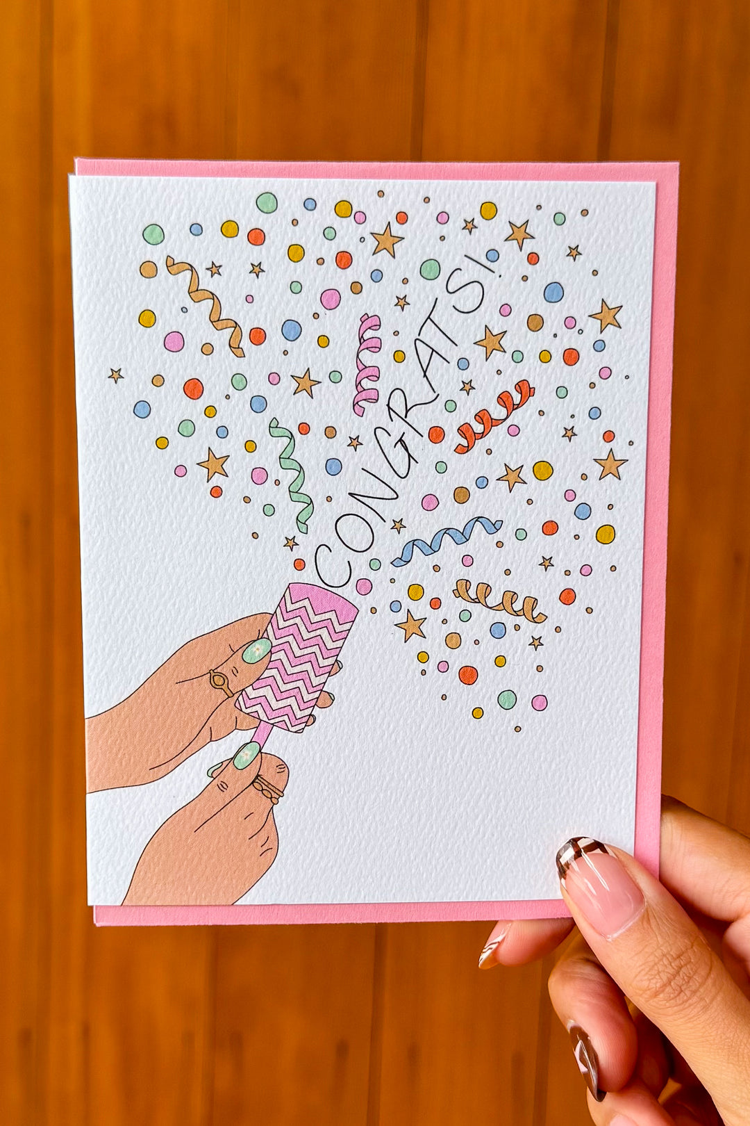 Congrats Confetti Card