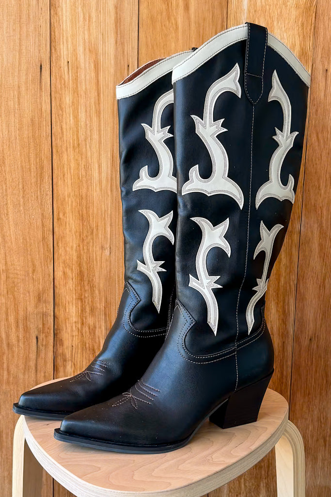 Adriana Black Rodeo Boot