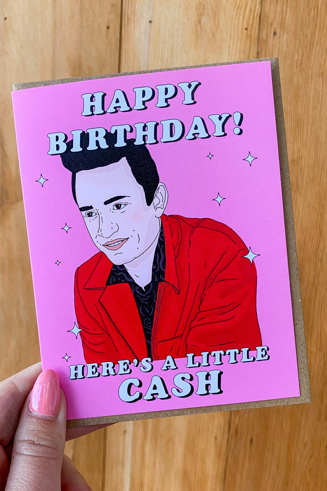 Here's a Little Cash Birthday Card