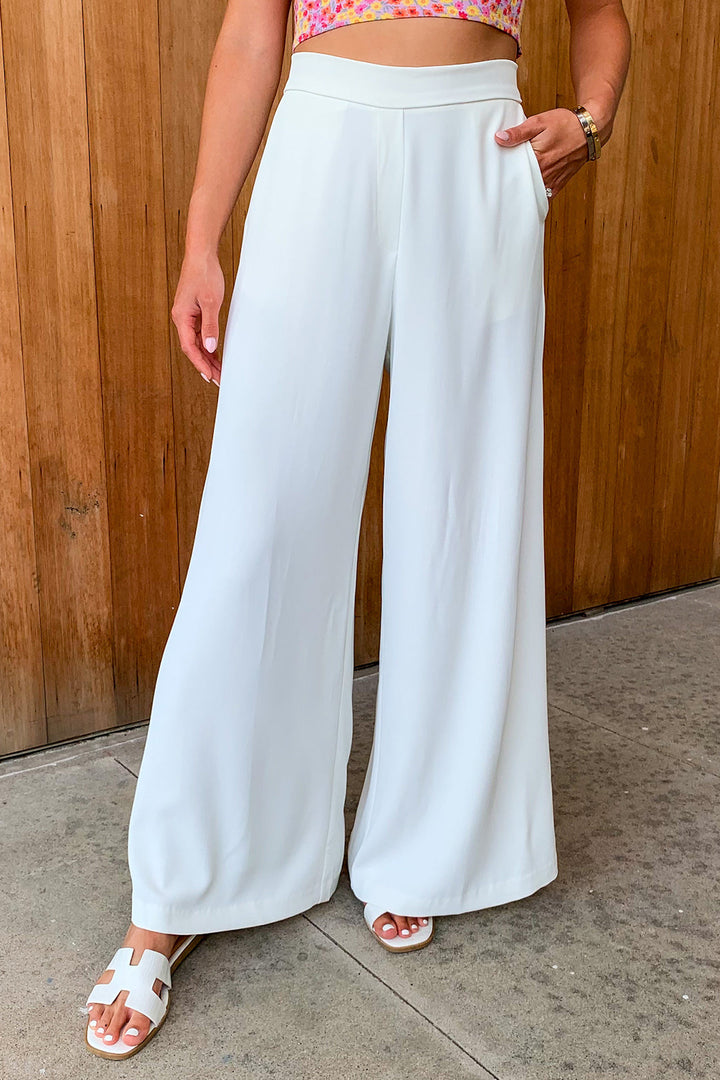 Out of Office Ivory Pants