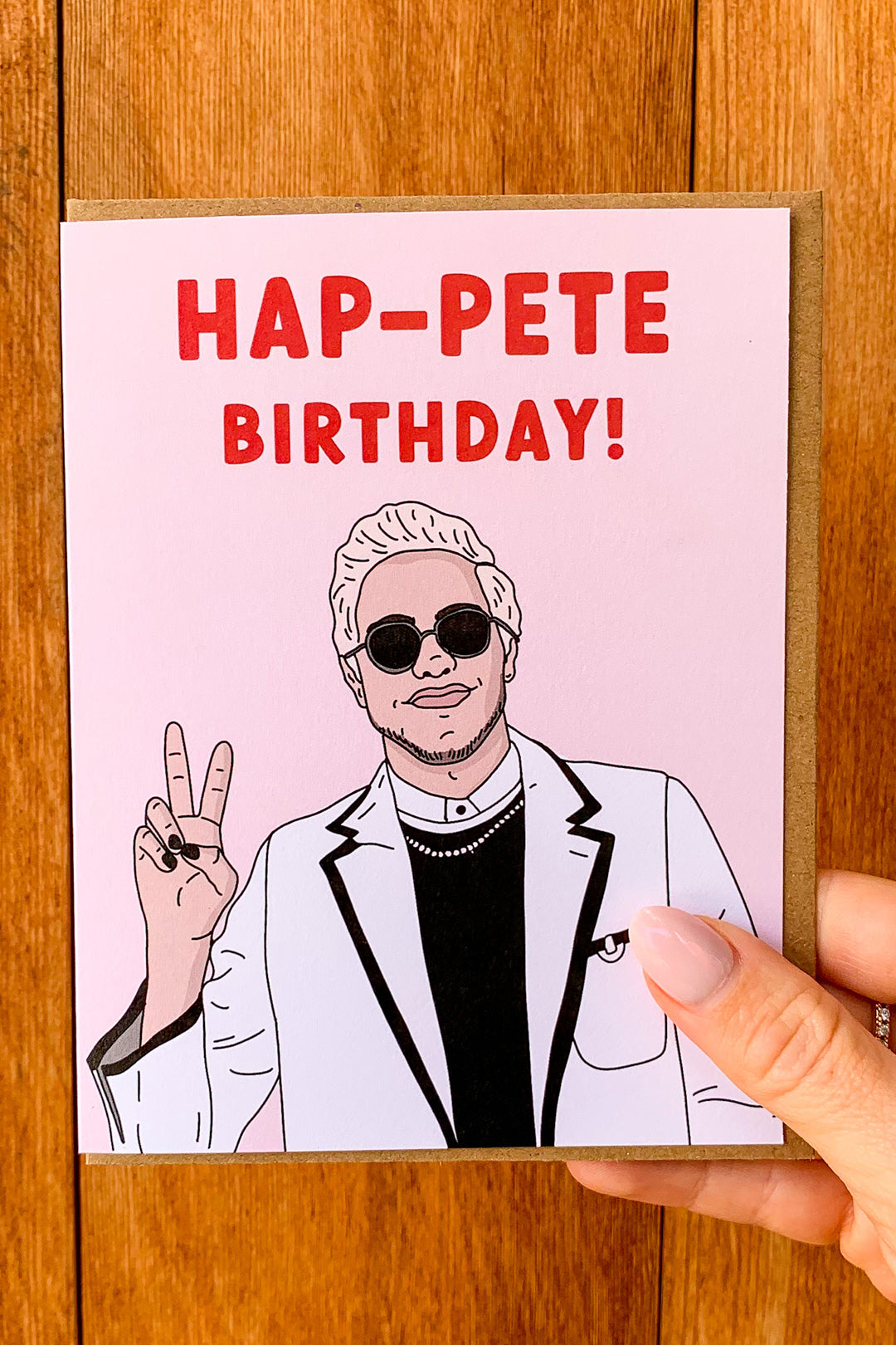 Hap-PETE Birthday Card